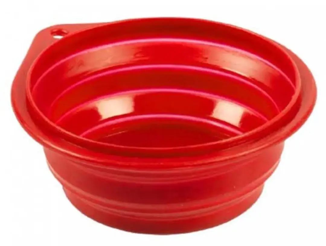 Duvo Duvoplus Silicone Drinkbak Hond 2000ml - Rood