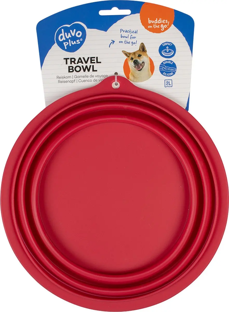 Duvo Duvoplus Silicone Drinkbak Hond 2000ml