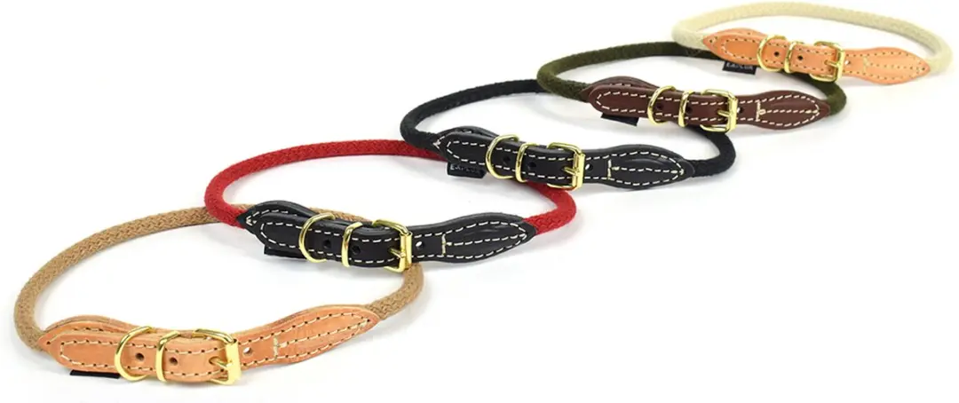 DuvoPlus Explor Forest Halsband Nylon M - 47-51cm - Rood