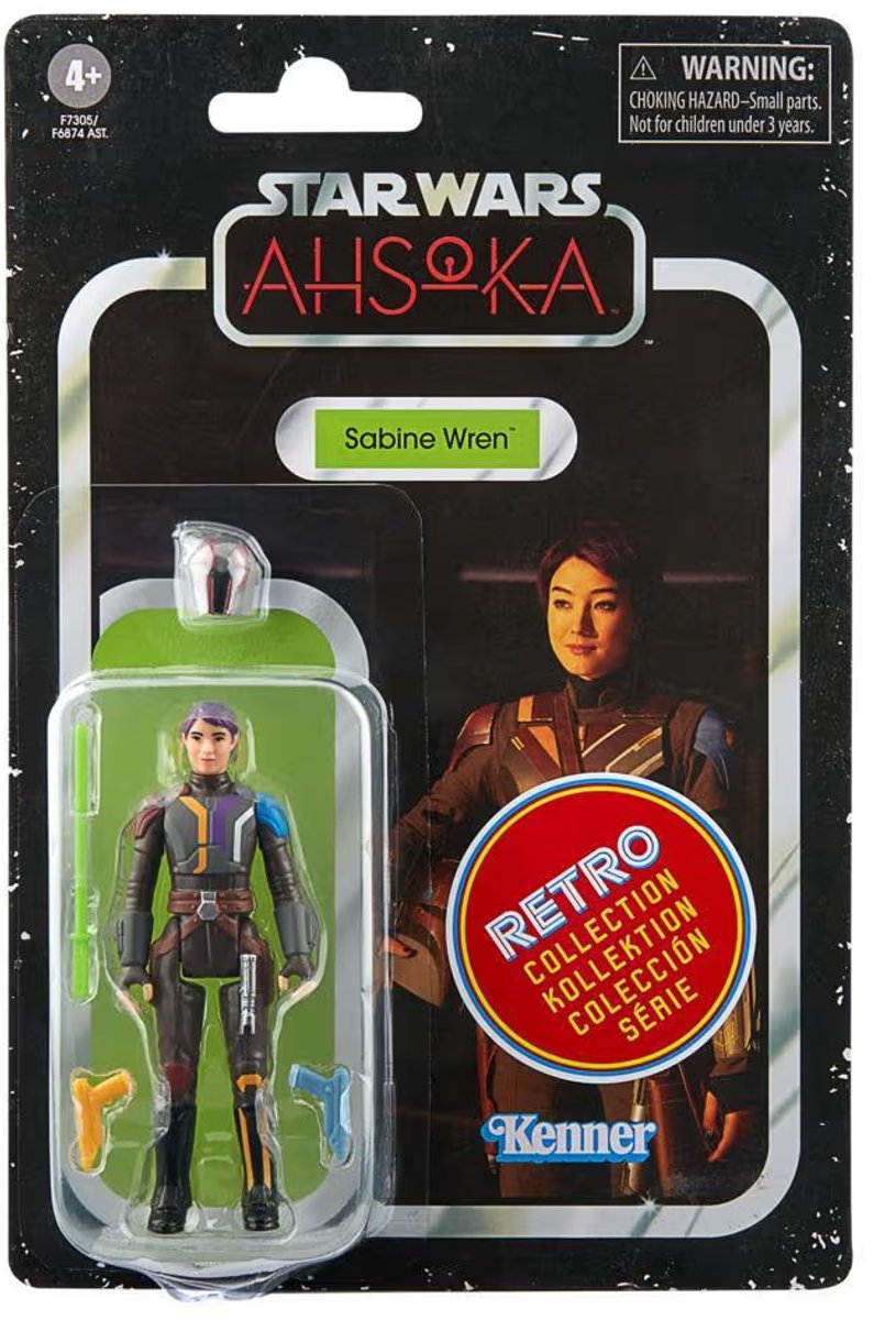 Sabine Wren - Retro Collection - Star Wars Ahsoka Rebels - Kenner - Hasbro