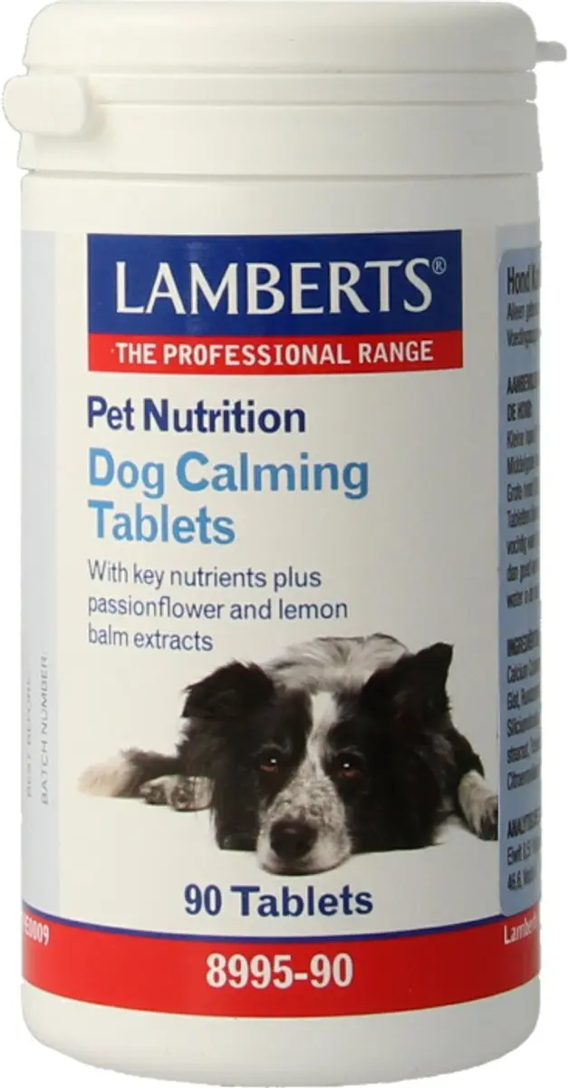 Lamberts Hond Kalmerende Tabletten 90 Stuks - 0.15mg