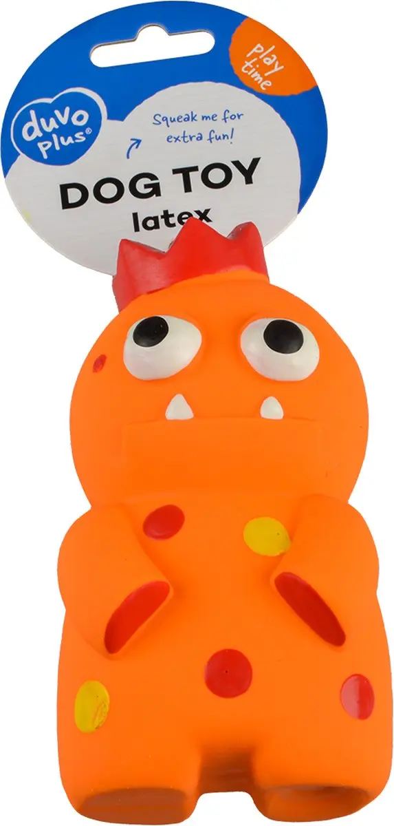DuvoPlus Latex Monsters Hondenspeeltjes - Gemengde Kleuren