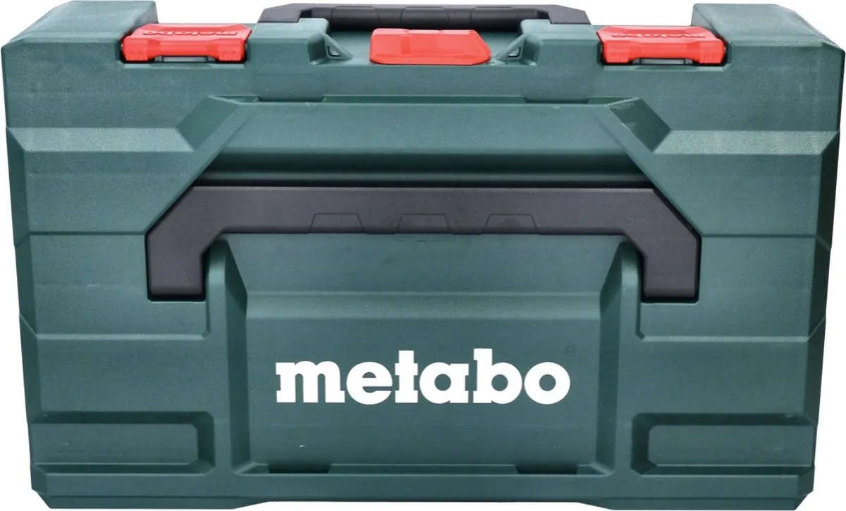 Metabo W 18 LT BL 11-125 Snoerloze haakse slijper 18 V 125 mm borstelloos + 1x accu 4.0 Ah + metaBOX - zonder lader