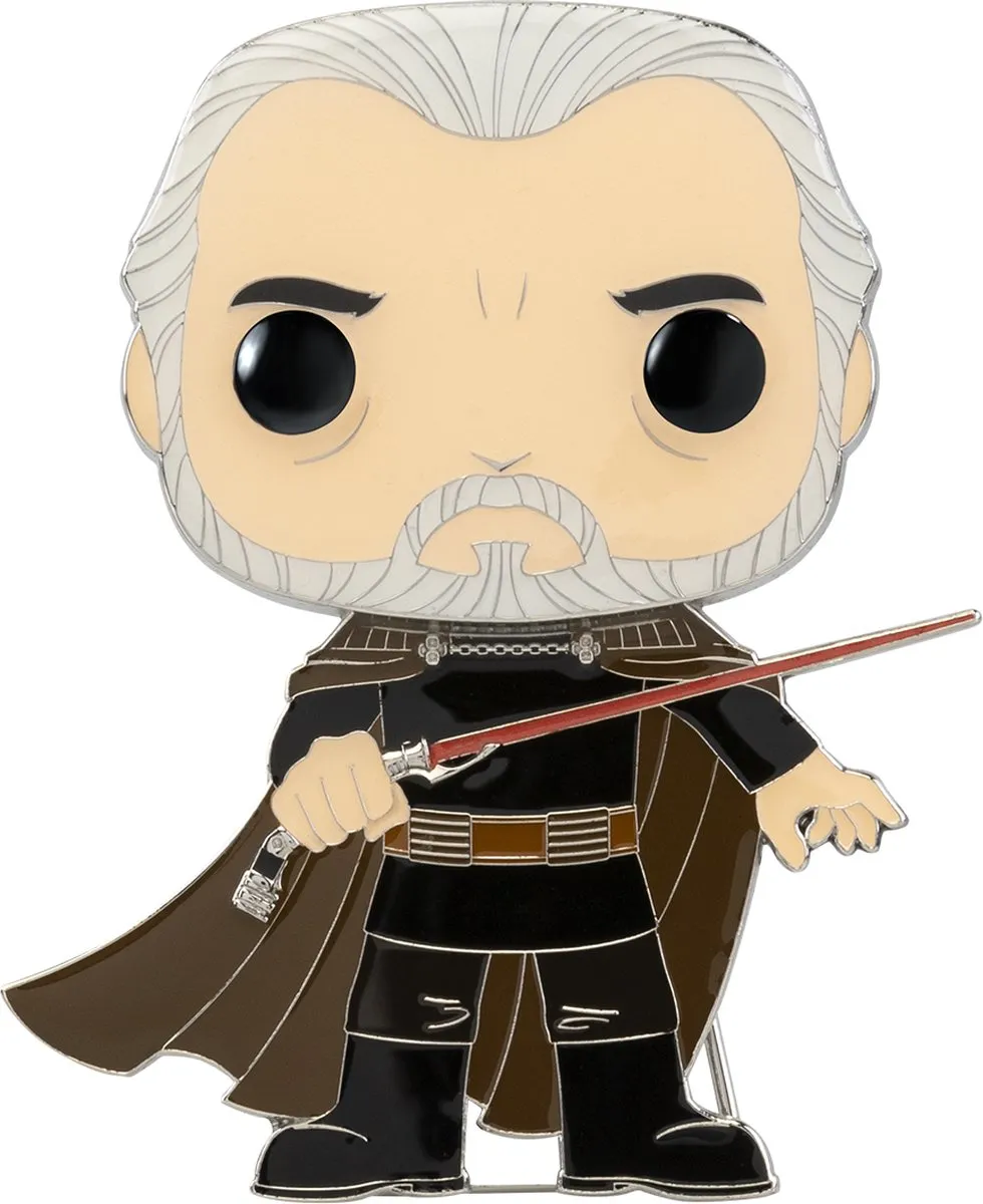 Funko Pop! Pin Count Dooku Star Wars #22