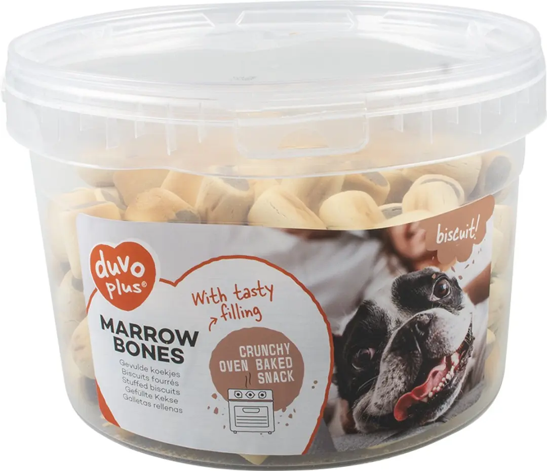 Duvo Mergpijpjes Hondensnacks 1,3kg