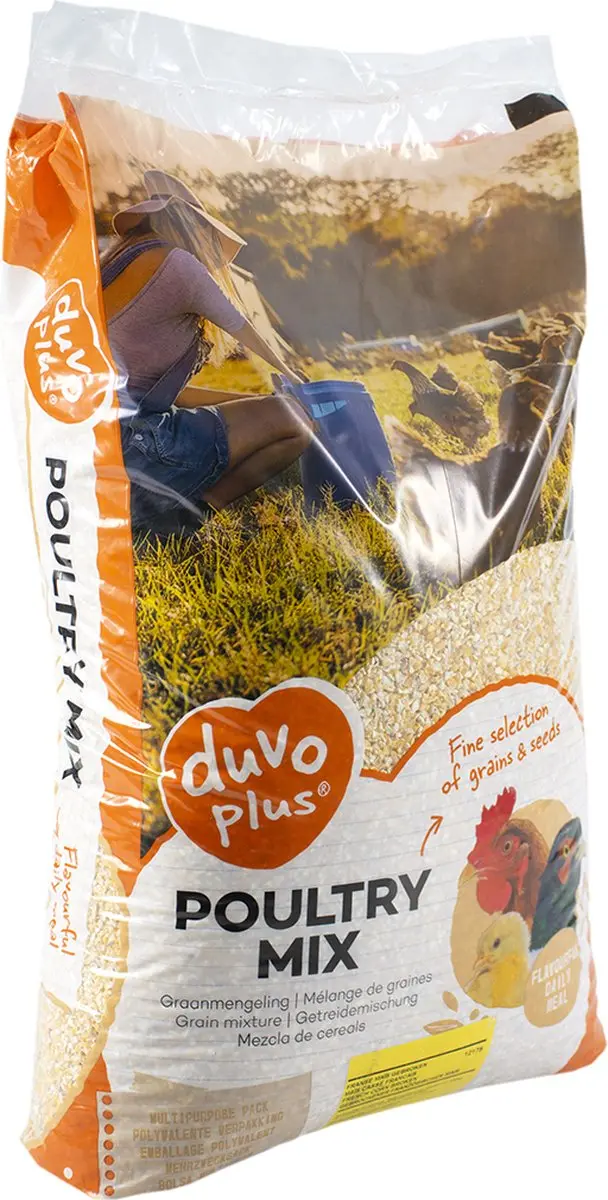 Duvo Buitenvogelvoer Kip Mais Frans Gebroken 18kg