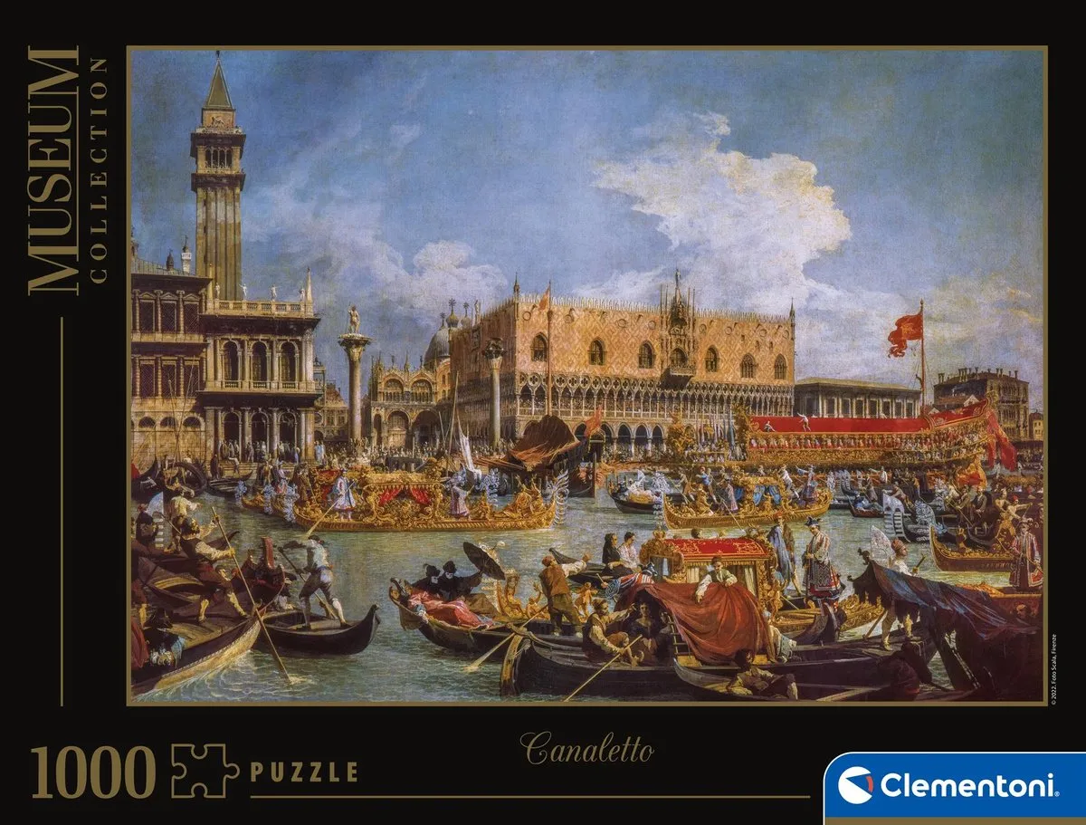Clementoni Canaletto Museum Collectie Puzzel 1000 Stuks - Multi Kleur