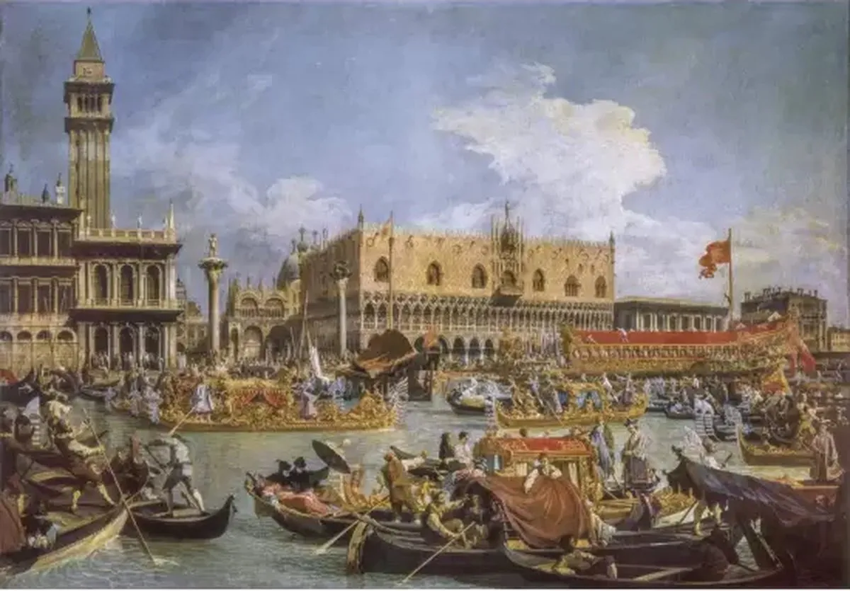 Clementoni Canaletto Museum Collectie Puzzel 1000 Stuks - Multi Kleur - afbeelding 6 van 6
