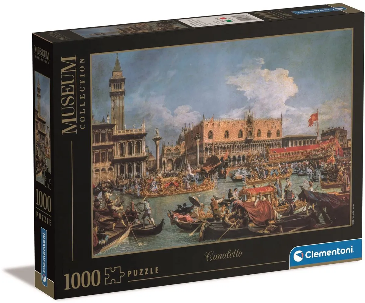 Clementoni Canaletto Museum Collectie Puzzel 1000 Stuks