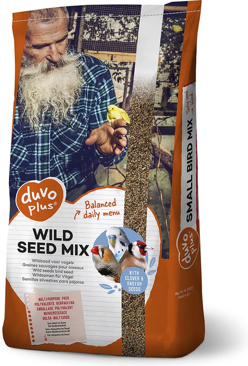 DuvoPlus Wildzaad Mix Vogelveer 17,5kg