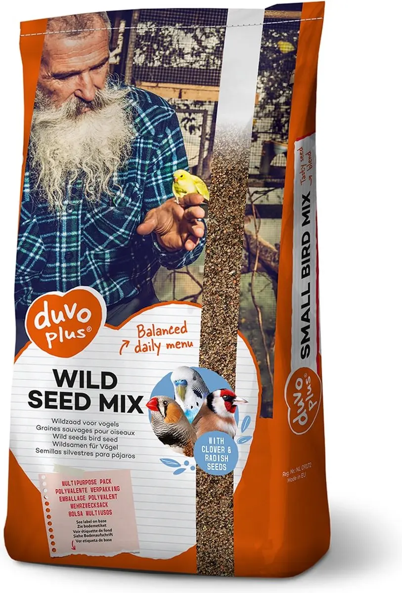 DuvoPlus Wildzaad Mix Vogelveer 17,5kg