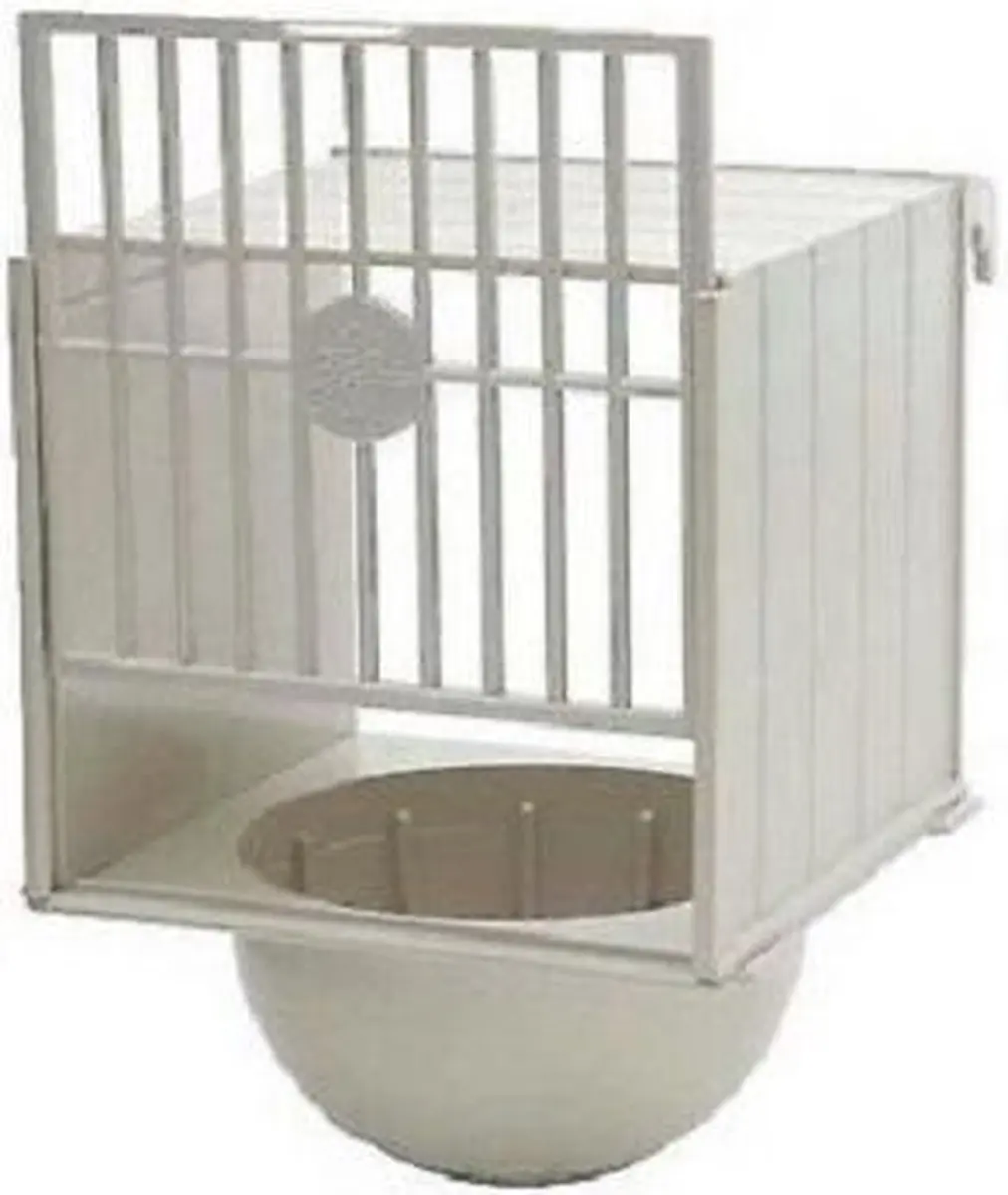 Duvo Vogelnestkast Plastic Beige - 12x12x17cm