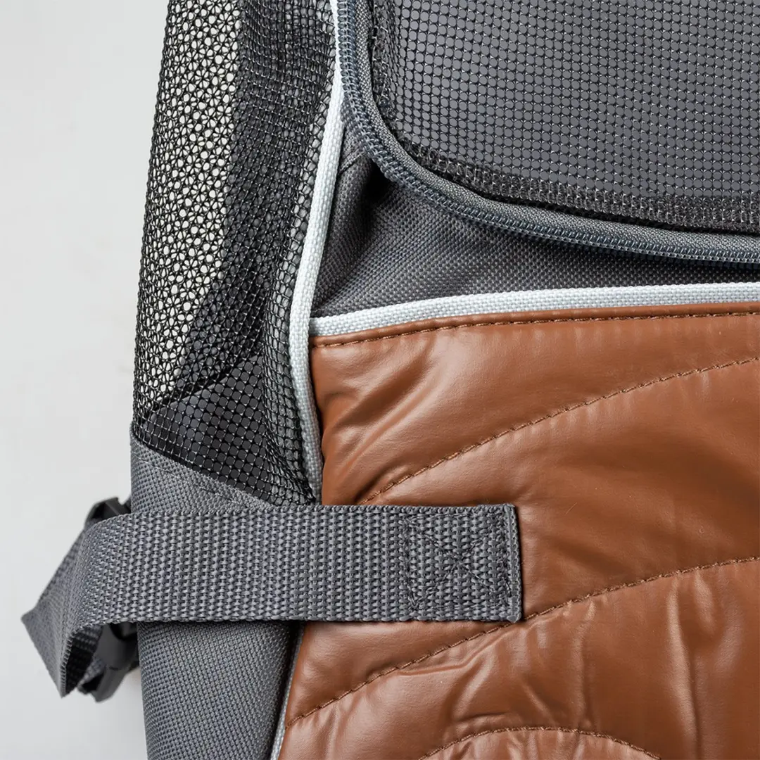 Duvo Duvoplus Paris Backpack Draagtas Hond 34x21x39,5cm Caramel