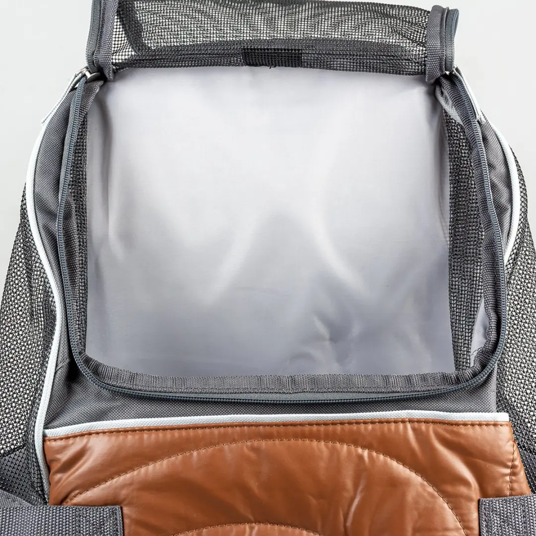 Duvo Duvoplus Paris Backpack Draagtas Hond 34x21x39,5cm Caramel