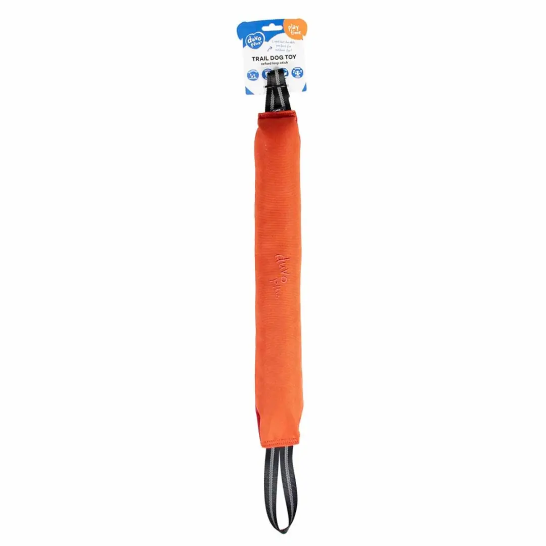 Duvo Oxford Loop Stick Trail Hondenspeeltje - 80x6,5x6,5cm - Oranje