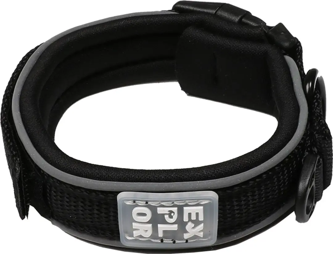 DuvoPlus Ultimate Fit Comfy Halsband - 34-38cm Granite Black
