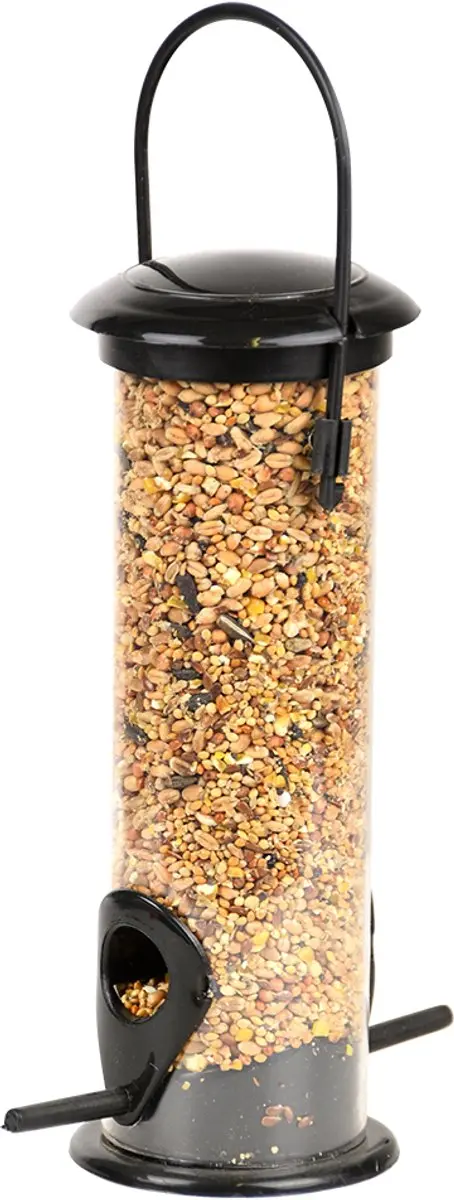 Esschert Design Vogelvoedersilo Klein - Zwart - afbeelding 6 van 6