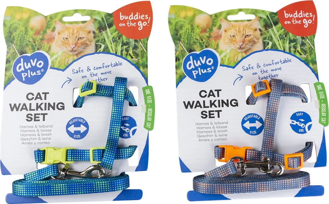 Duvo+ Kat Wandelset Retro Bollen 125cm