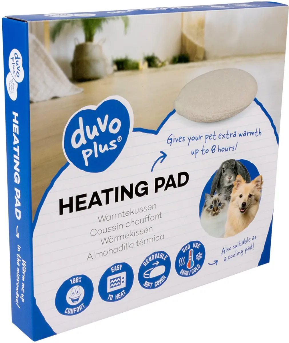 Duvo Warmte- en Koelkussen 25cm - Wit