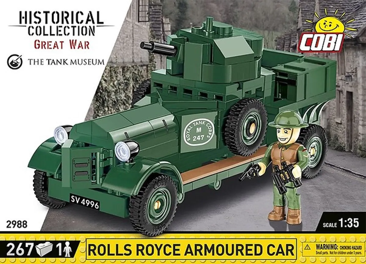 Cobi 2988 Rolls-Royce Pantserwagen Bouwdoos