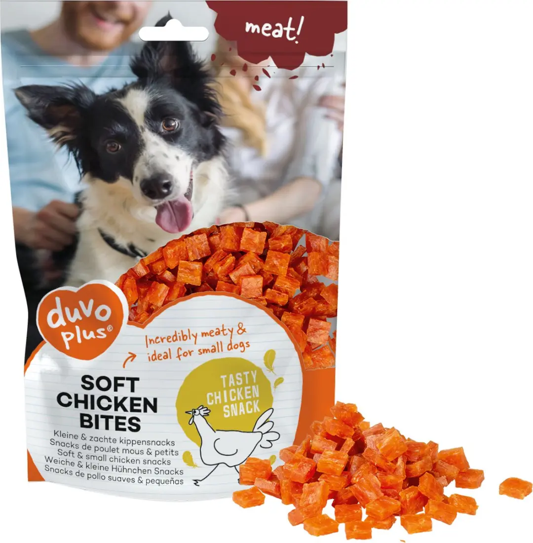 DuvoPlus Meat! Zachte Kippen Bites 200g