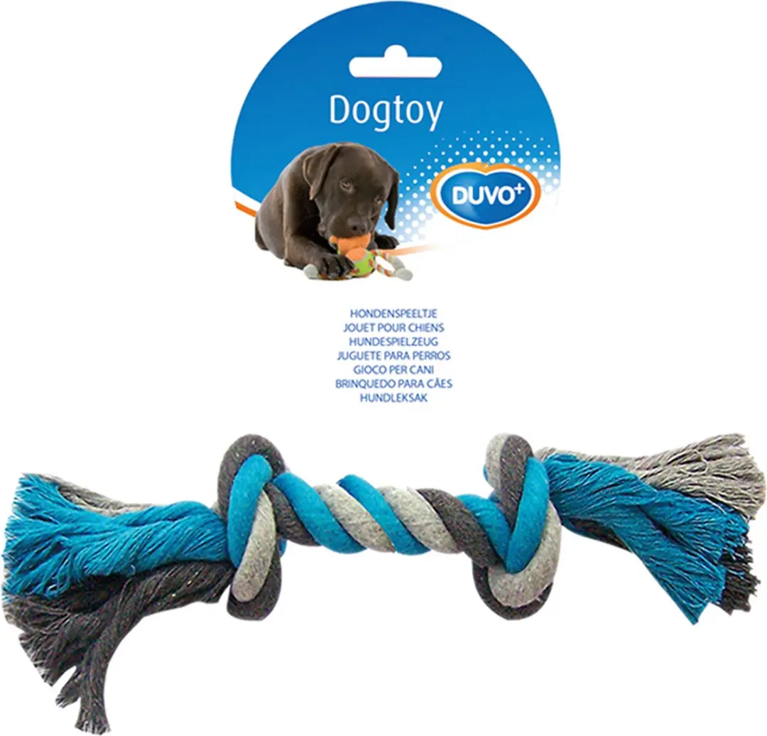 Duvo Dogtoy Knoop Katoen M 26cm