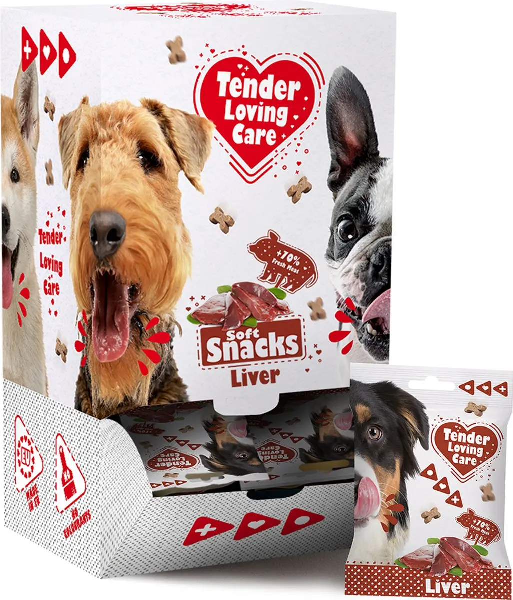 Duvo Soft Snack Lever 100g