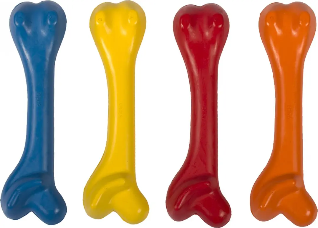 Duvo Duvoplus Dogtoy Rubber Hondenbeen Bailey Mix 20cm