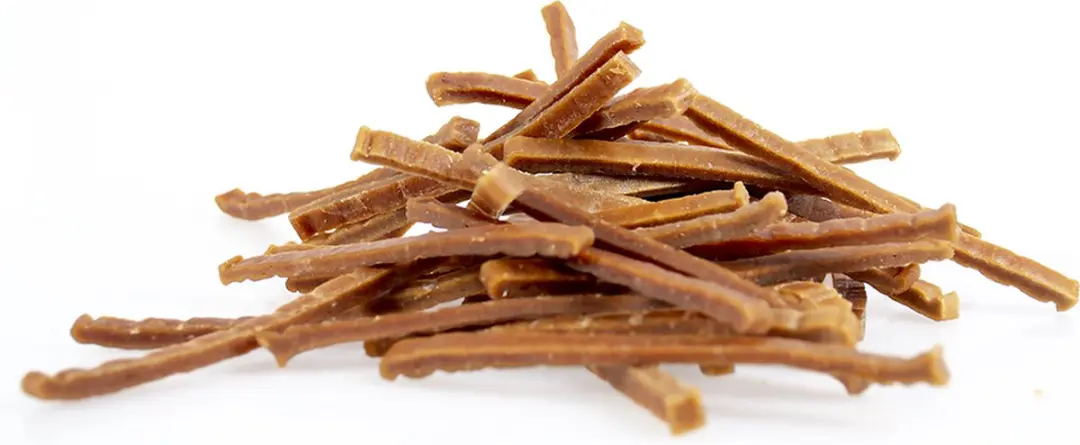 Duvo Hondensnack Lam Strips 80g