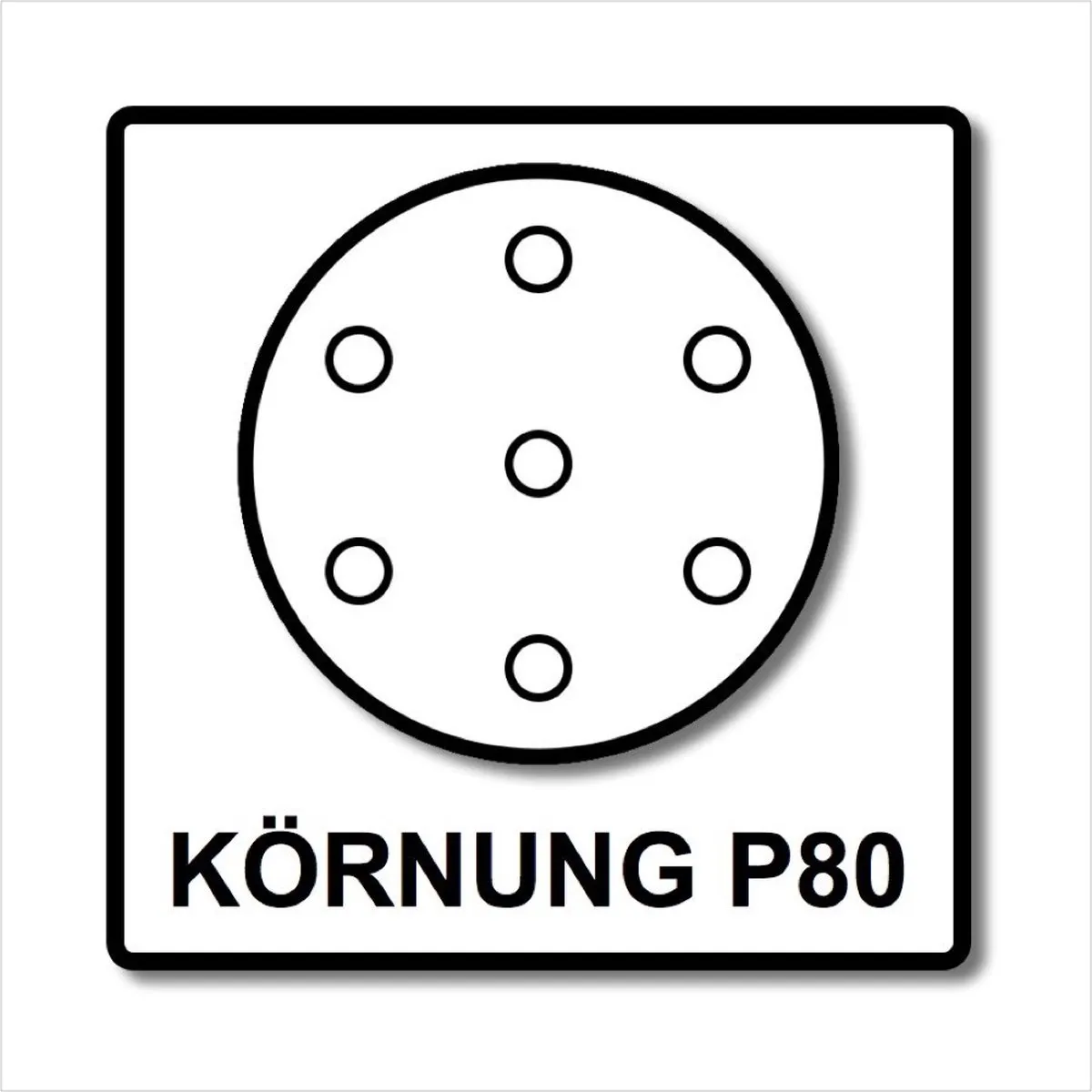 Festool 150mm Schuurschijven Korrel 80 - 50 Stuks - afbeelding 4 van 6