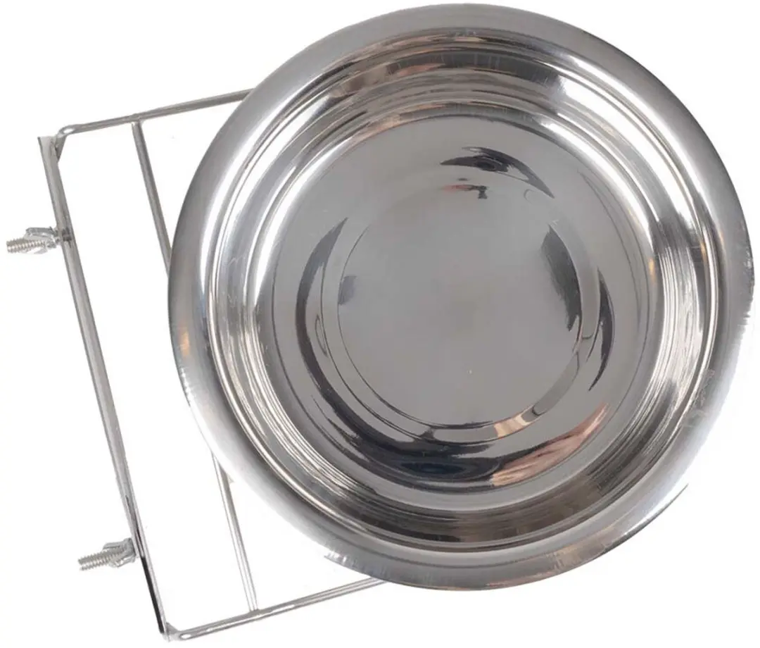 DuvoPlus Eetkom Inox XL - 2 Vijzen