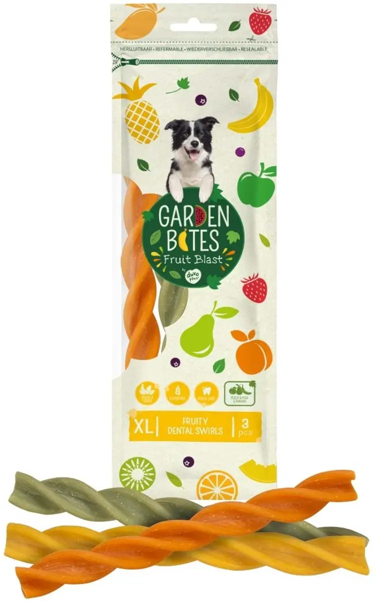 Duvo+ Fruity Dental Swirls Kauwsnack