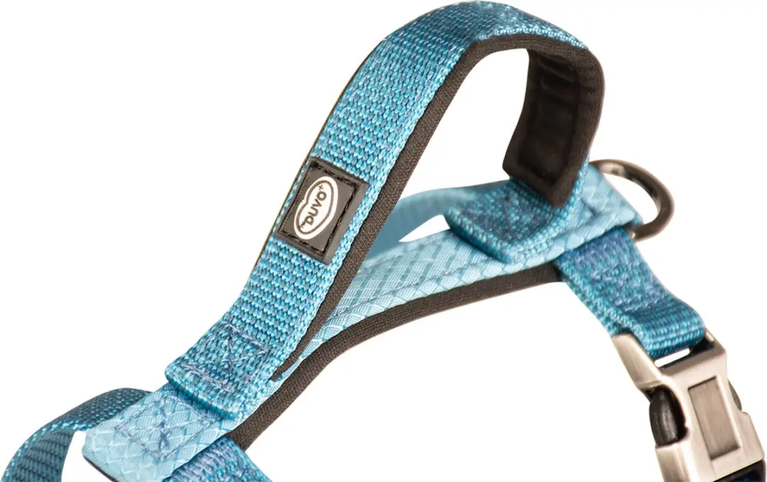 Duvo Explor North Harnas Nylon Hondentuigje L 50-65cm - Petrol