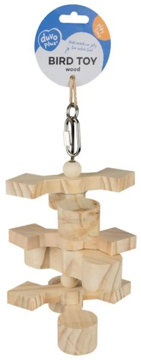 Duvo Brainy Bamboe Snackhanger Small