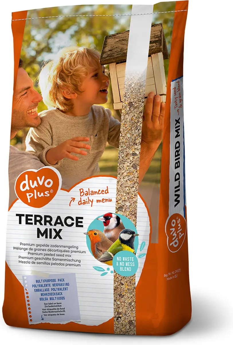 Duvo Terrace Tuinvogels Mix 20kg