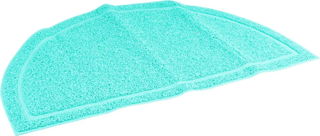 Duvo Kattenbakmat halfrond Petrol