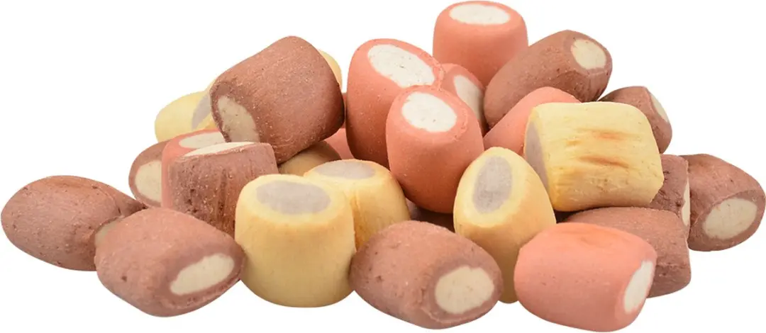 Duvo Duvoplus Hondensnack Biscuit Mini-mergpijpjes Mix 2kg