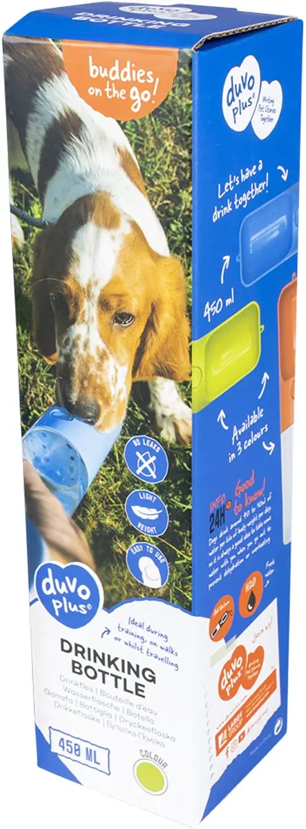 Duvo+ Drinkfles 450ml - Groen