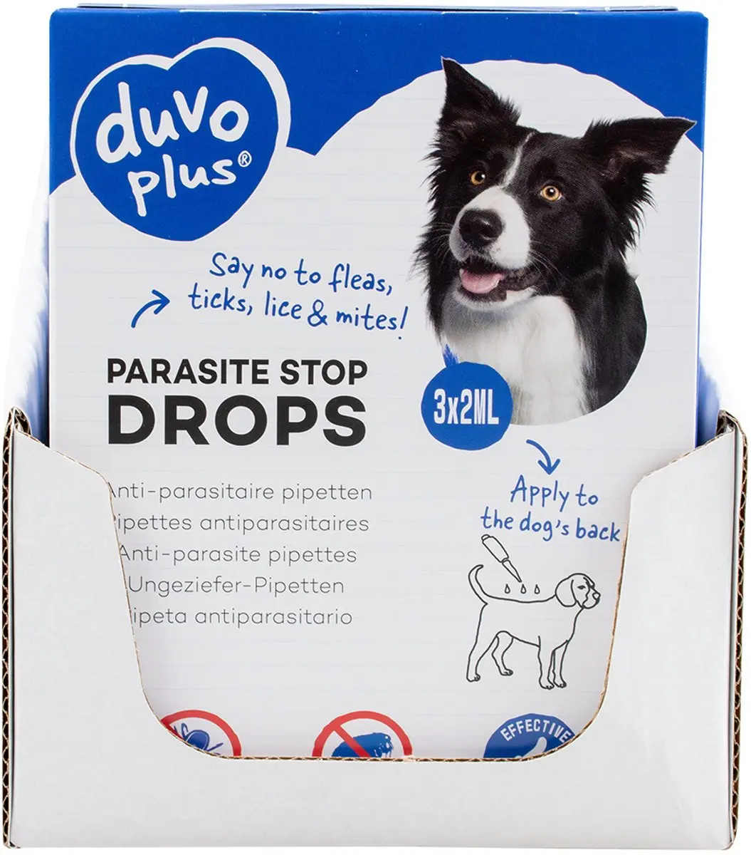 Duvo+ Anti-Parasiet Druppels Honden - Vlo & Teek 6ml