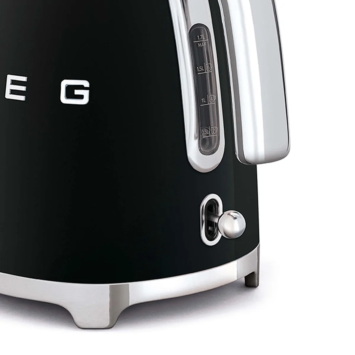 Smeg KLF03BLEU Waterkoker 1,7L - Zwart