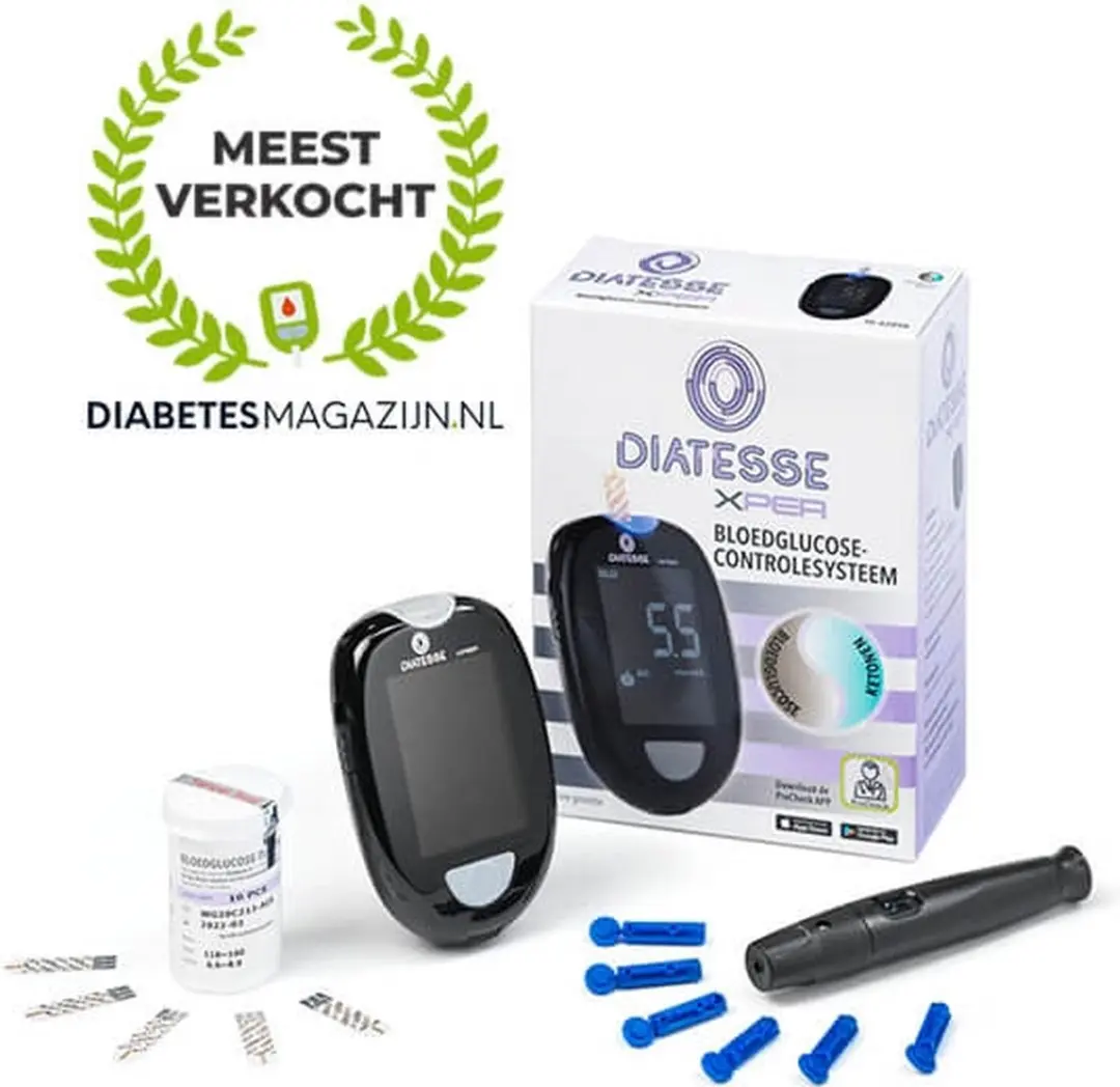 Diatesse XPER Glucosemeter Startpakket - 10 Strips