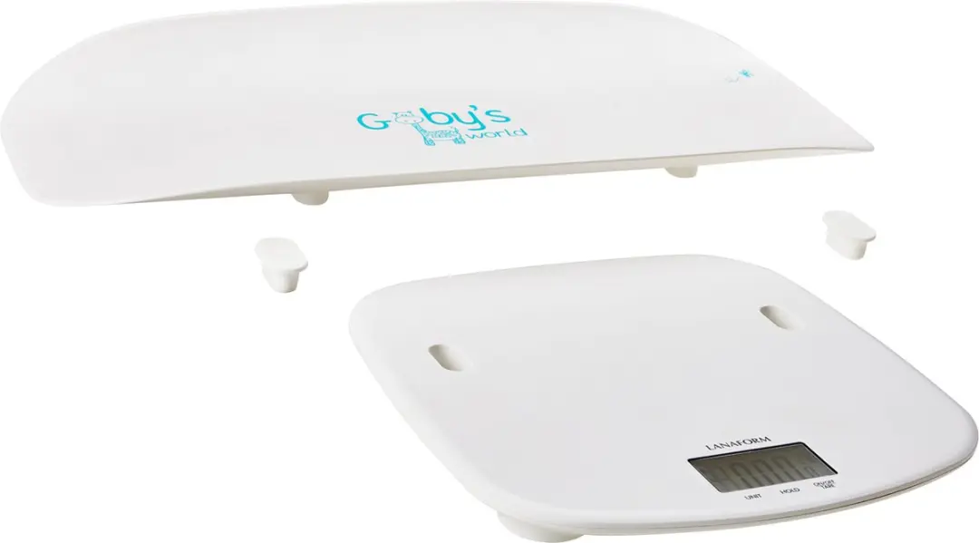 Lanaform Evolutive Scale Babyweegschaal 150kg - Wit
