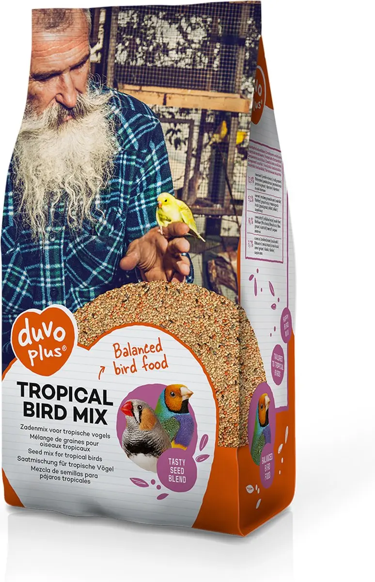 Duvo Plus Tropische Vogel Mix 4kg