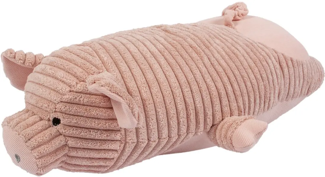 DuvoPlus Pluche Reuzevarken Hondenspeelgoed 15x32x53,5cm Roze