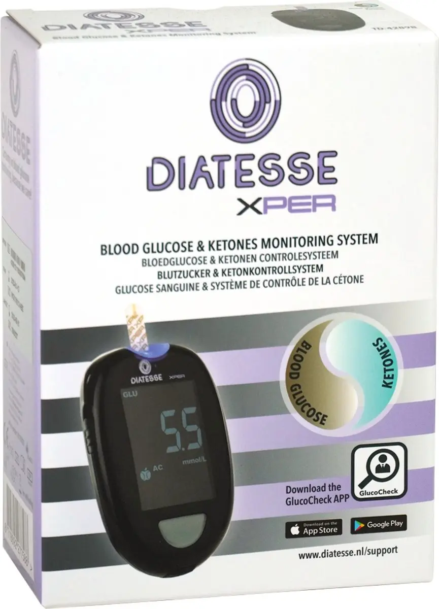 Diatesse XPER GD101422 Glucosemeter Startpakket