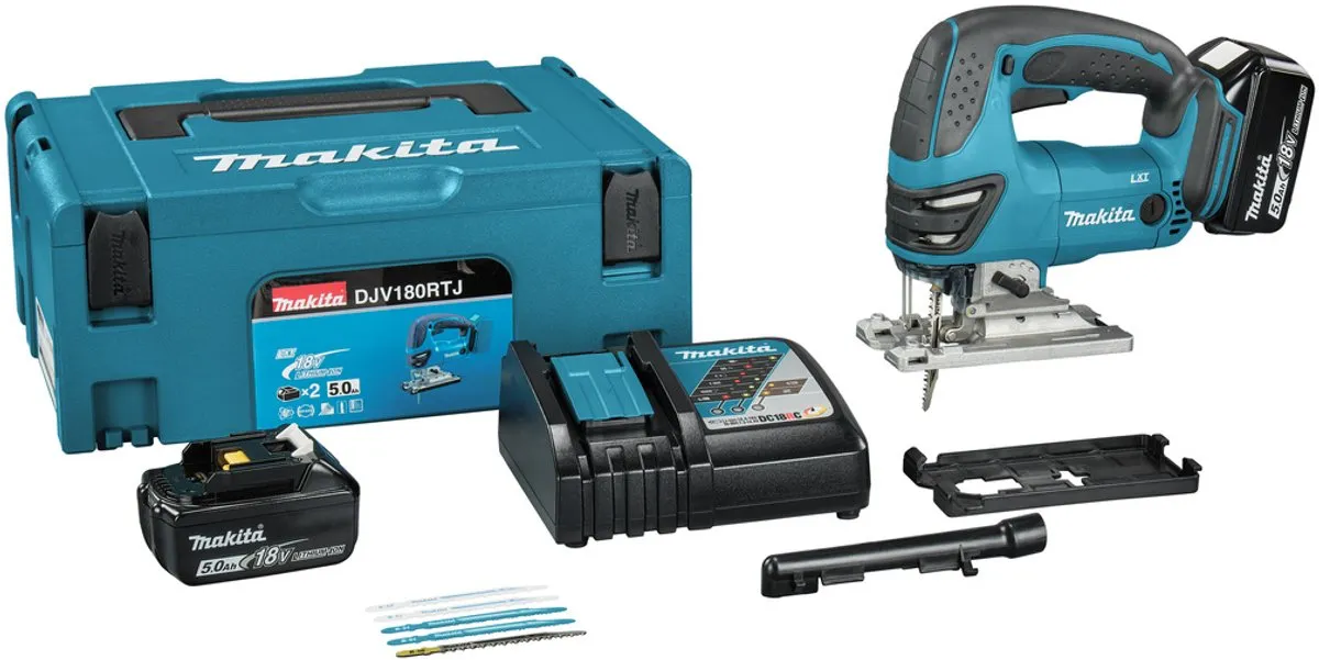 Makita DJV180RTJ Decoupeerzaag - 18V - 2x 5.0Ah accu