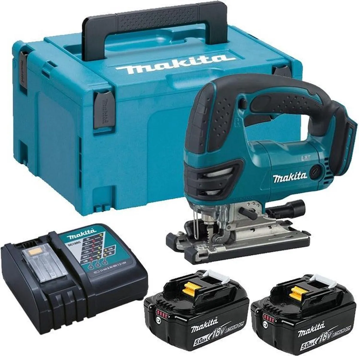 Makita DJV180RTJ Decoupeerzaag - 18V - 2x 5.0Ah accu
