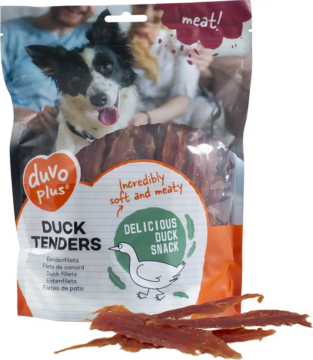 Duvo Duvoplus Meat! Eendenfilets Hondensnacks