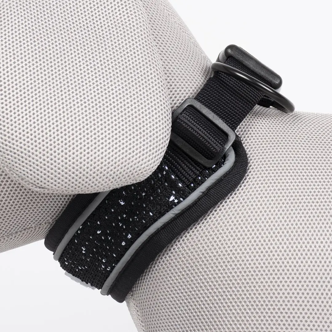DuvoPlus Ultimate Fit Control Halsband M - 39-44cm Granietzwart
