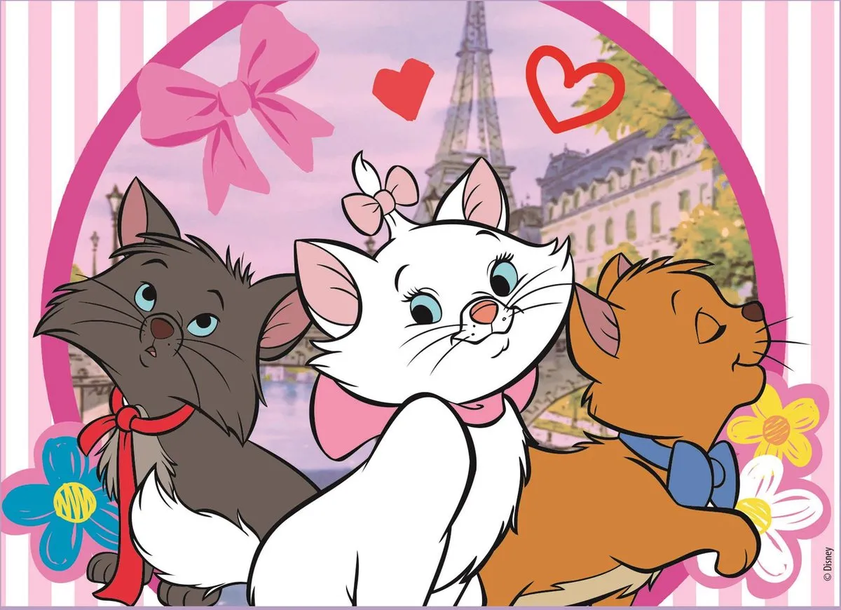 Clementoni Disney Classic 12 Blokken Puzzel - 6 Afbeeldingen - Vanaf 3 jaar